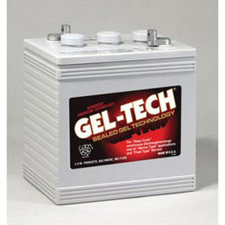 Gel-Tech Deep Cycle Marine Battery 6 Volt, Group GC2