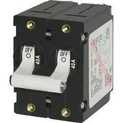 Blue Sea Systems A-Series Toggle Circuit Breaker - 40 Amp (7240)