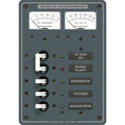 Blue Sea Systems AC Main Circuit Breaker Panel (8409)
