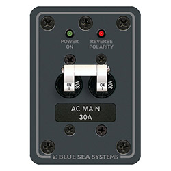 Blue Sea Systems AC Main Circuit Breaker Panel (8077)