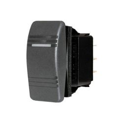 Blue Sea Systems Contura III Rocker Switch Momentry On DPDT-Illum