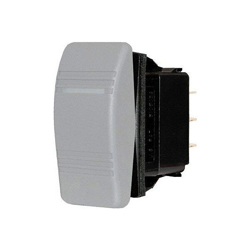 Blue Sea Systems Contura III Rocker Switch Momentry On DPDT-Illum