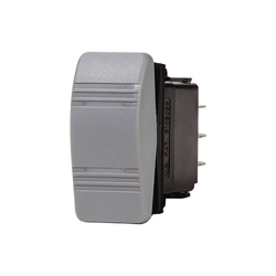 Blue Sea Systems Contura III Rocker Switch - DPDT (ON-OFF-ON)