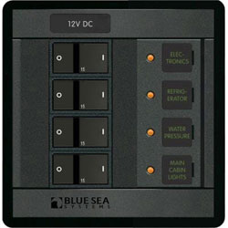 Blue Sea Systems DC Branch Circuit Breaker Panel (1216)