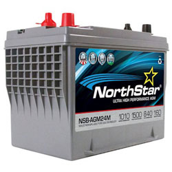 NorthStar Ultra High Performance Marine AGM Battery - Group 24 - Dual Purpose