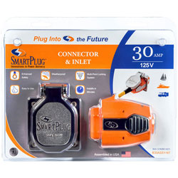 SmartPlug 30 Amp 125 Volt Shore Power Inlet & Retrofit Connector Kit