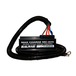 Balmar MC-624 Max Charge Multi-Stage Voltage Regulator with Harness