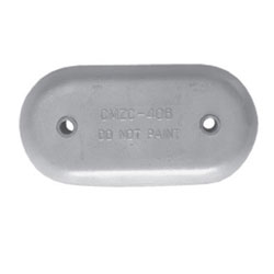 Martyr Large Streamlined Plate Hull Sacrificial Anode (CMMZC406 Z)