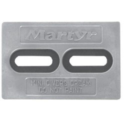 Martyr Diver's Dream Mini Hull Plate Sacrificial Anode (CMDIVERMINI Z)