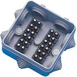 Newmar Waterproof Junction Box - 2 x 6 Connectors
