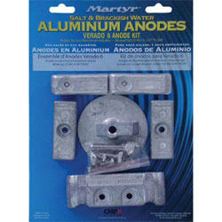 Mercury Sacraficial Anode Kit 8M0058684 Fits All 6-Cylinder Verado 200-300 HP