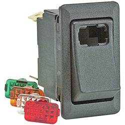 Cole Hersee Weather-Resistant Rocker Switch (58328-101-BP)