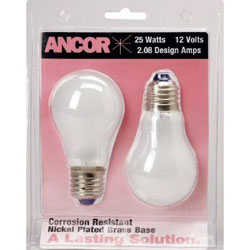Ancor Medium Screw Base Light Bulbs - 75 W