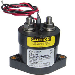 Blue Sea Systems L-Series Solenoid Switch - 12 / 24 Volt DC