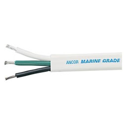 Ancor Marine Grade Flat Triplex Electrical Cable - 14/3