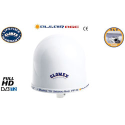Glomex Altair HDTV Antenna Dome with Automatic Amplifier