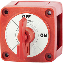 Blue Sea Systems m-Series Locking Single Circuit ON/OFF Battery Switch