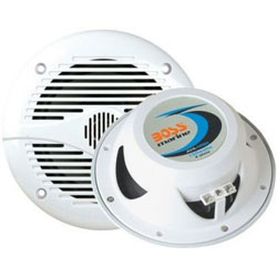 Boss Audio Systems MR60 6-1/2" 2-Way Marine Speakers - White