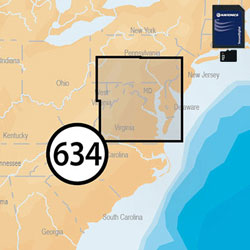 Navionics Platinum+ XL Electronic Navigation Charts, US Coastal and Bahamas