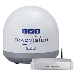 KVH TracVision TV1 with TV-Hub Web Interface