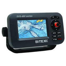 SI-TEX SVS-460CE Chartplotter - Internal and External GPS Antenna