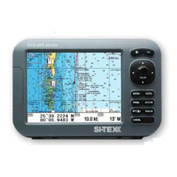 SI-TEX SVS-880CE Chartplotter with External GPS
