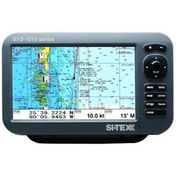 SI-TEX SVS-1010CE Chartplotter with External  GPS