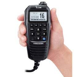 Icom CommandMicIV Remote Speaker / Microphone / Controller - Black