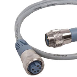 Maretron 1m NMEA 2000 NK2 Cable Micro Double-Ended Male to Female Cordset Gray 