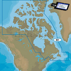 C-MAP 4D MAX+ WIDE Electronic Navigation Charts, North America