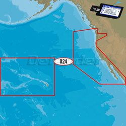 C-MAP 4D MAX+ WIDE Electronic Navigation Charts, North America