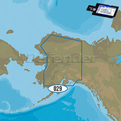 C-MAP 4D MAX+ LAKES Electronic Navigation Charts Alaska Lakes