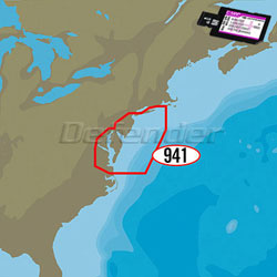 C-MAP MAX-N+ LOCAL Electronic Navigation Charts Block Island to Norfolk