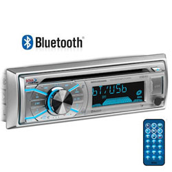 Boss Audio Systems AM / FM BT Marine Stereo Receiver with CD Player (4) x 50W