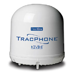 KVH TracPhone Fleet One Inmarsat Antenna
