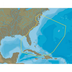 C-MAP MAX-N+ Electronic Chart Chesapeake Bay to Cuba