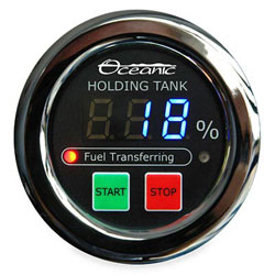 Oceanic Systems Gauges (Fuel, Water, Waste)