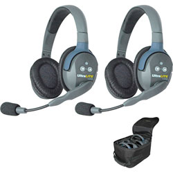 Eartec UltraLITE HD 2-Person Double Ear Cup Headset System
