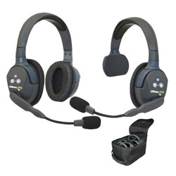 Eartec UltraLITE HD 2-Person Single & Double Ear Cup Headset System