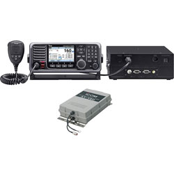 Icom M803 Fixed Mount Marine SSB Radio for Non-SOLAS Vessels - Package