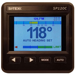 SI-TEX SP120C-RF Color Autopilot System
