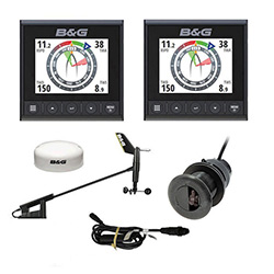 B&G Triton<sup>2</sup> S/D/W Wired Wind Package - Includes (2) Displays