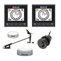 B&G Triton<sup>2</sup> S/D/W Wireless Wind Package - Includes (2) Displays