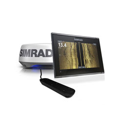 Simrad GO12 XSE w/ C-MAP Discover, Active Imaging 3-in-1 & HALO20+ Radar