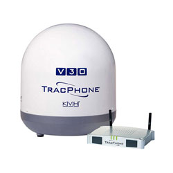 KVH Ultra-Compact TracPhone V30 VSAT System w/ CD-BDU
