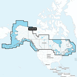 Navionics+ Electronic Marine Charts - Canada & Alaska