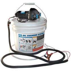 Jabsco Self-Contained Oil Changing System