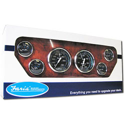 Faria Chesapeake SS 6-Gauge Inboard Boxed Set