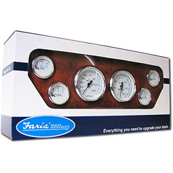 Faria Chesapeake SS 6-Gauge Inboard Boxed Set
