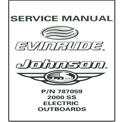 Johnson / Evinrude Electric Outboards OEM Service Manual (787059)